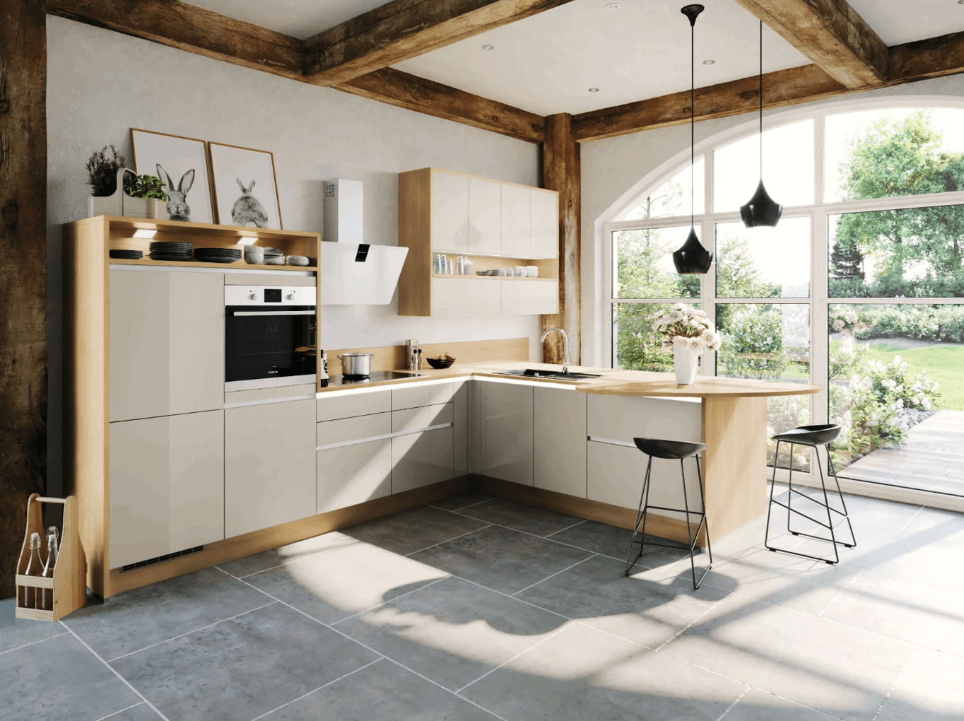 Cuisine STAR — finitions premium haute brillance